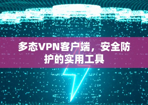 多态VPN客户端,安全防护的实用工具 多态VPN客户端,安全防护的实用工具