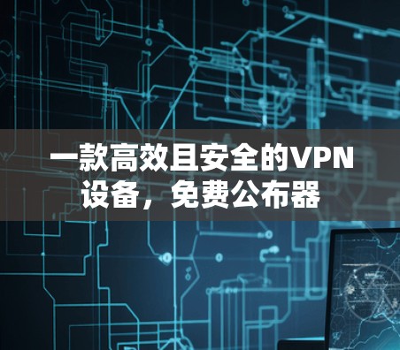 一款高效且安全的VPN设备，免费公布器