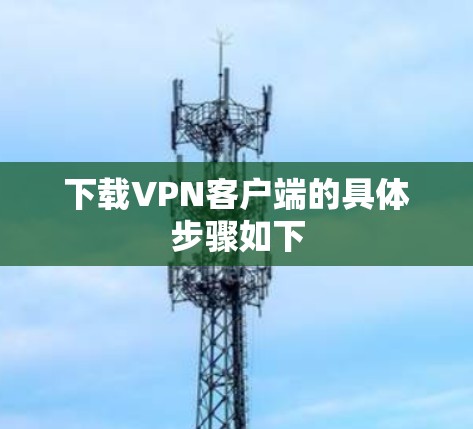 下载VPN客户端的具体步骤如下