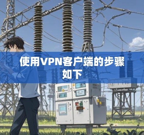使用VPN客户端的步骤如下