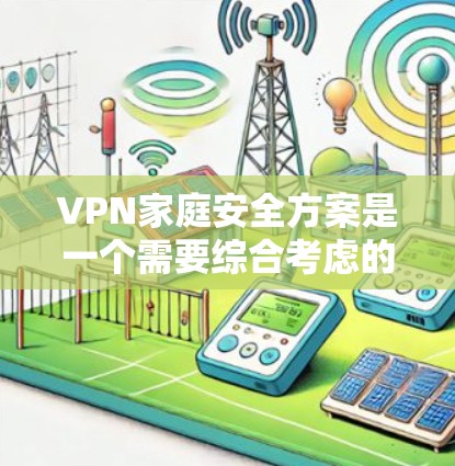 VPN家庭安全方案是一个需要综合考虑的复杂问题。以下是一些通用的安全建议，可以作为 VPN 家庭的初步保障措施