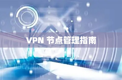 VPN 节点管理指南