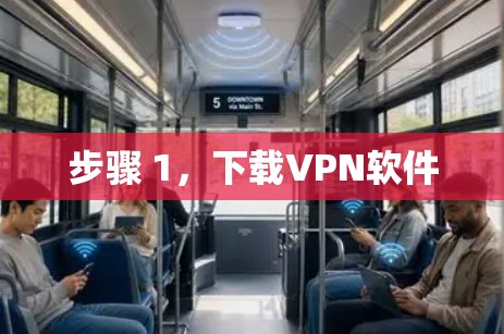 步骤 1，下载VPN软件
