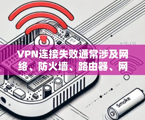 VPN连接失败通常涉及网络、防火墙、路由器、网线等多方面的问题。以下是解决VPN连接失败的步骤