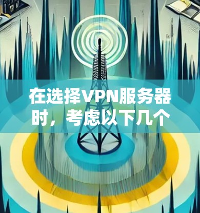 在选择VPN服务器时，考虑以下几个关键因素以确保最佳用户体验