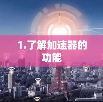 1.了解加速器的功能