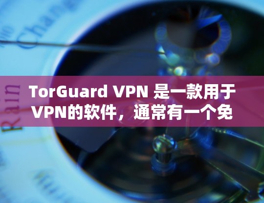 TorGuard VPN 是一款用于VPN的软件，通常有一个免费版和付费版的选项。如果你需要Windows版本，通常可以通过以下步骤下载并安装