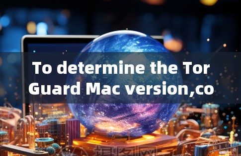 To determine the TorGuard Mac version,consider the following structured approach: