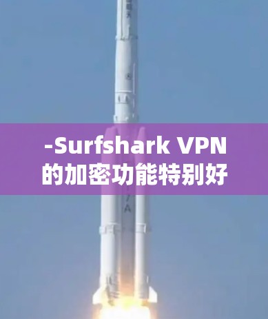 -Surfshark VPN的加密功能特别好，我之前用过其他 VPN，但Surfshark的加密设置特别实用，可以完全避免被追踪