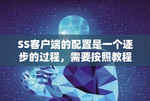 SS客户端的配置是一个逐步的过程,需要按照教程中的步骤进行。以下是对SS客户端设置的详细指南 SS客户端的配置是一个逐步的过程,需要按照教程中的步骤进行。以下是对SS客户端设置的详细指南