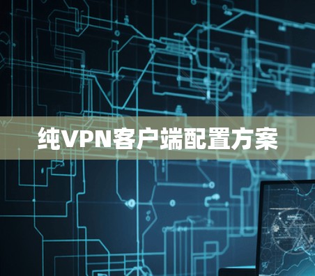 纯VPN客户端配置方案